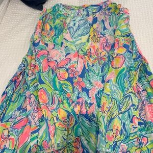 Lilly Pulitzer Multicolor Floral Swim Coverup